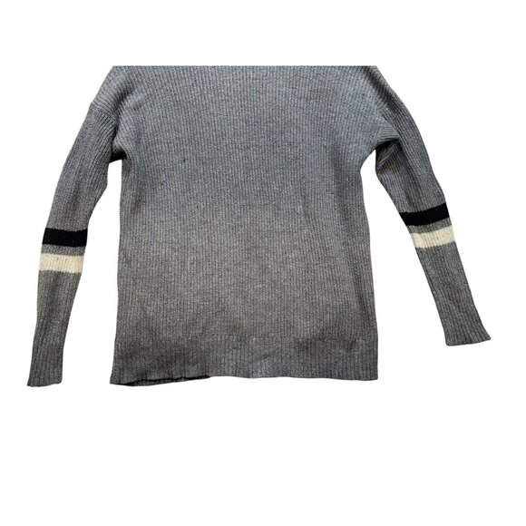 American Eagle Outfitters Mens Cardigan Sweater M/M Gray Cotton Wool Blend Knitw - Picture 8 of 9